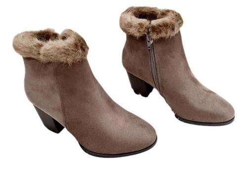 Taupe Ankle Boots