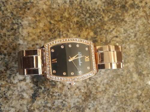 Rose Gold-Tone Womens Watch