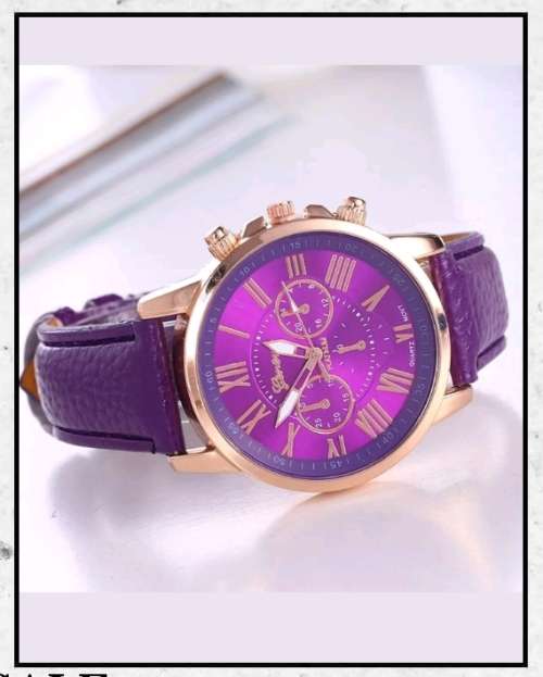 GENEVA LADIES WATCH (PURPLE)