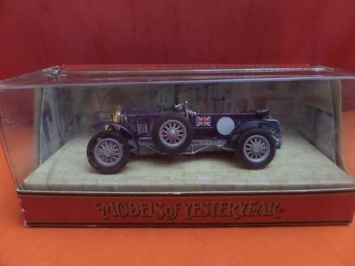 Matchbox Models of Yesterday Y2 1930 4.5Lt. Supercharged Bentley with small Bentley pin