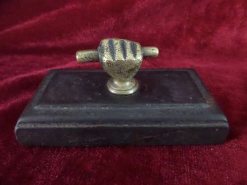 Old South African Police Officiers Paper Weight