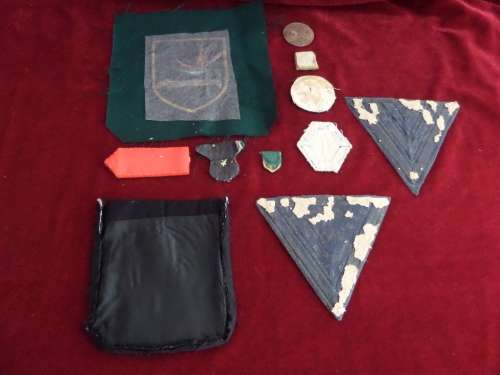 Lot of 10 Milatary Badges(bid for lot)