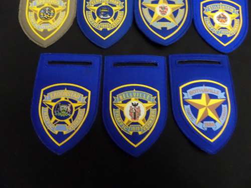 Lot of 10 South African Traffic Badges