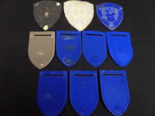 Lot of 10 South African Traffic Badges