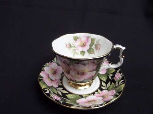 Royal Albert Provincial Flowers Alberta Rose Duo 1975