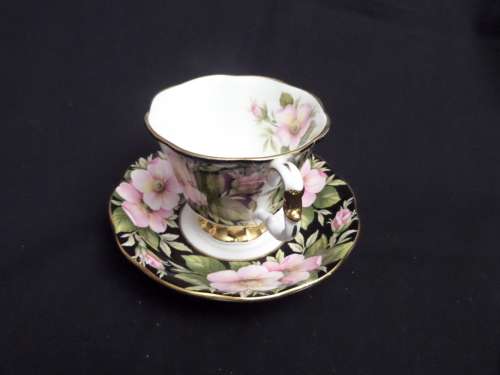 Royal Albert Provincial Flowers Alberta Rose Duo 1975