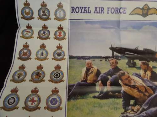 R.A.F   Royal Air Force Battle of Britain Poster