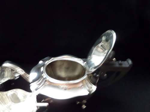 Heirloom E.P.N.S. Plated Art Deco Tea Set (3 Piece)