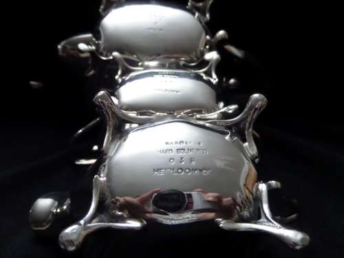 Heirloom E.P.N.S. Plated Art Deco Tea Set (3 Piece)