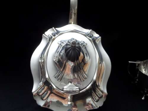 Heirloom E.P.N.S. Plated Art Deco Tea Set (3 Piece)