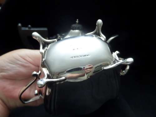 Heirloom E.P.N.S. Plated Art Deco Tea Set (3 Piece)