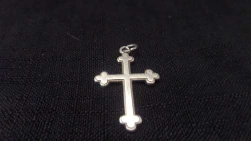 835 Silver Pendant (Cross) 2.8 grams