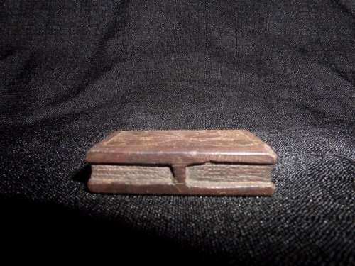 Boer Prisoner of War Small Stone Bible with the name A.J.Durand carved on it