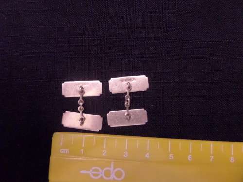 Set of 9ct Gold Hallmarked Cufflinks 4.7 grams