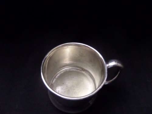 Silver Plated Christening Cup marked W.N. Rogers E.P.N.S Toronto  (6cm high)