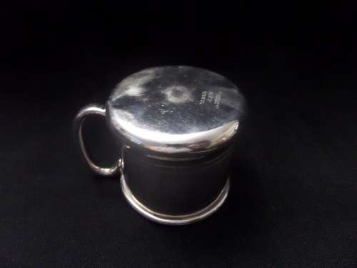 Silver Plated Christening Cup marked W.N. Rogers E.P.N.S Toronto  (6cm high)