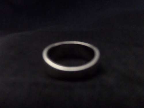 925 Silver Ring with Interesting Colour Design Dim18mm 5.3grams