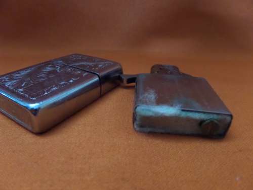 Genuine Zippo Lighter made in U.S.A.(Branford PA) XI