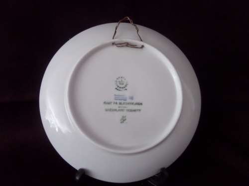 1978 Royal Copenhagen Plate made in Denmark  - Greenland Scenery - 18cm
