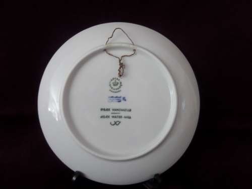 1976 Royal Copenhagen Plate made in Denmark - Vibaek Water Mill - 18cm