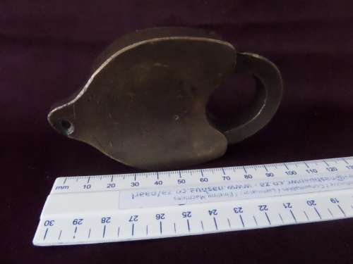 Vintage South Africa Railways / Suid Africa Spoorweg Brass Lock and Key in working Condition