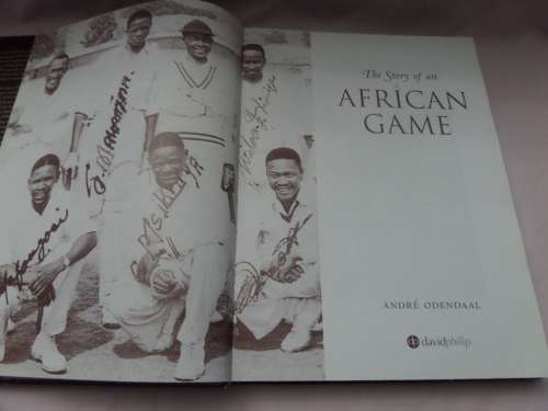 The Story of an African Game Coffee Table Book  by Andre Odendaal