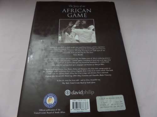 The Story of an African Game Coffee Table Book  by Andre Odendaal