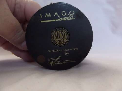 Very Rare Supernal Eagle Sculpture "Sapphire" by Stephen Herrera 2006