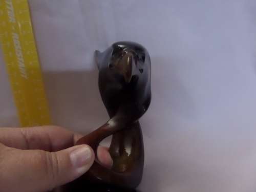 Very Rare Supernal Eagle Sculpture "Sapphire" by Stephen Herrera 2006