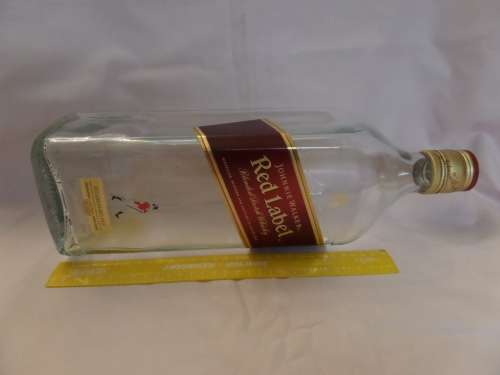 Johnnie Walker Red Label 3 Liter Whisky Bottle Empty (What a pity)