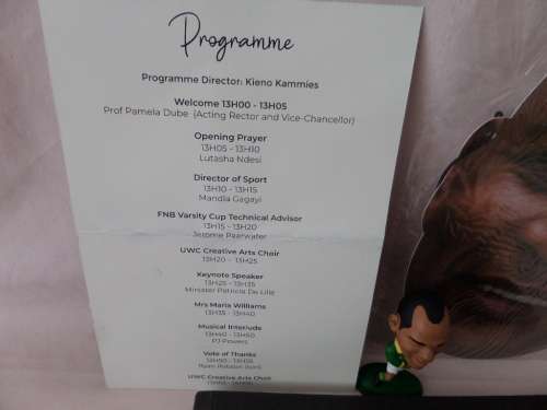 Lot of Springbok Player Chester Williams Memorabilia (See discription)