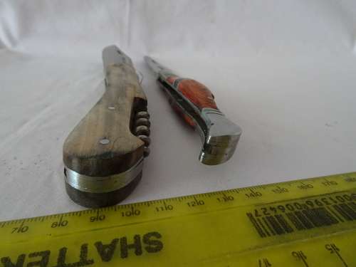 2 x Very Interesting Pocket Knives   - 1 x Laguiole and  1 x Pradel Auvergne