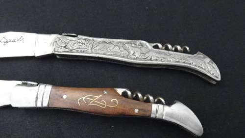 2 x Laguiole Pocket Knives in Excellent Condition