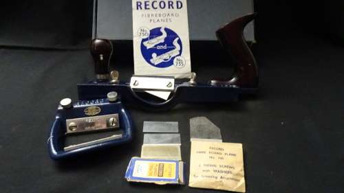 Record Fibreboard Planes No 730 and 735 Planes made in England