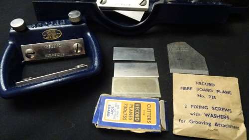 Record Fibreboard Planes No 730 and 735 Planes made in England