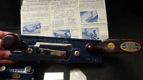 Record Fibreboard Planes No 730 and 735 Planes made in England