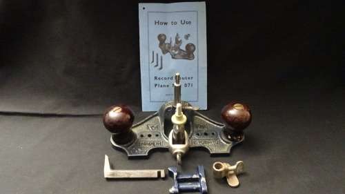 Record Router Plane No 71 Made in England