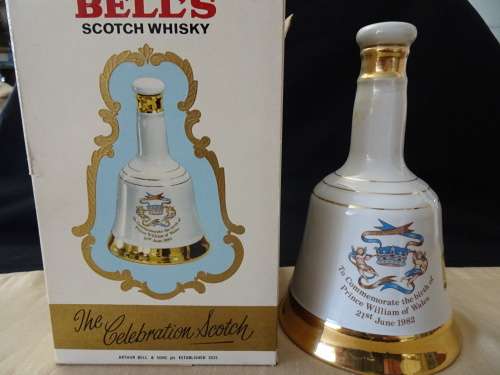 Very Rare Commemorate the Birth of Prince William of Wales 21June 1982 Whiskey Decanter Sealed 500ml