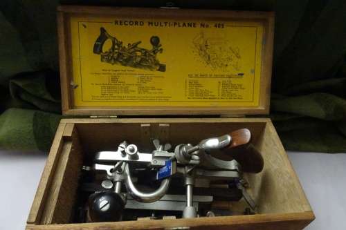 Record Multi-Plane No405 with steel cutters made in England