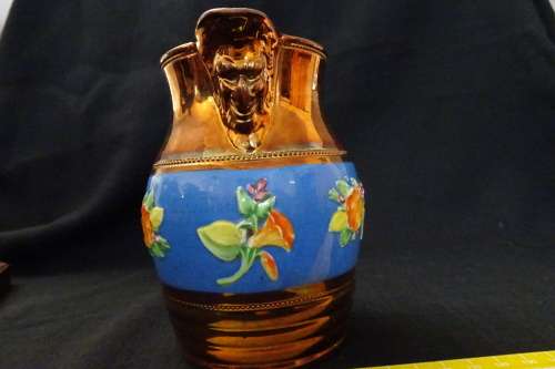 Stunning Lusterware Milk Jug  - Excellent Condition  -  13 cm High