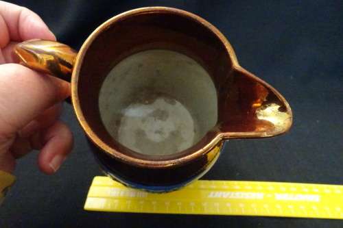 Stunning Lusterware Milk Jug  - Excellent Condition  -  13 cm High