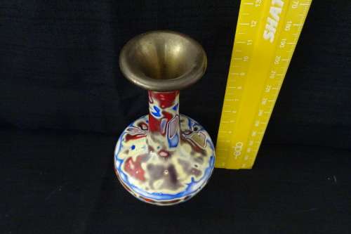 Hand Made T-Stone Vase made in Taiwan  - 11,5cm