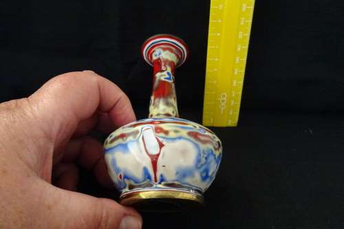 Hand Made T-Stone Vase made in Taiwan  - 11,5cm