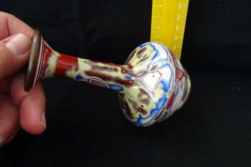 Hand Made T-Stone Vase made in Taiwan  - 11,5cm