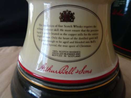 Bells Old Scotch Whisky - 750ml Christmas 1991 -The Art of Distilling  - Sealed and Full