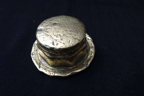 Vintage Old Brass Wheel/Cart Hub Cap
