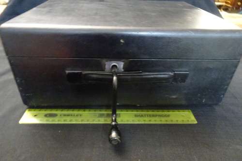 Antique Eagle Wind -up Gramophone  in working condition  record included