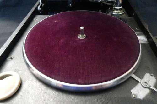 Antique Eagle Wind -up Gramophone  in working condition  record included