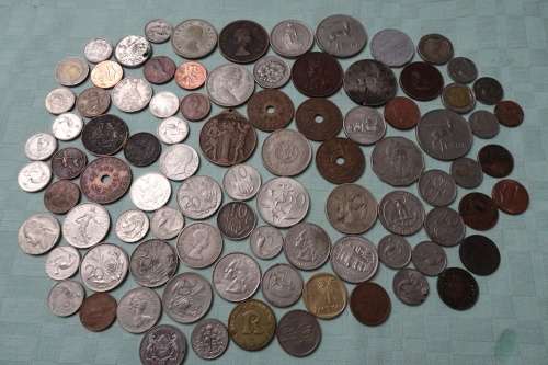 Lot of 88 South African and International Coin (Bid for the Lot)