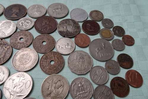 Lot of 88 South African and International Coin (Bid for the Lot)